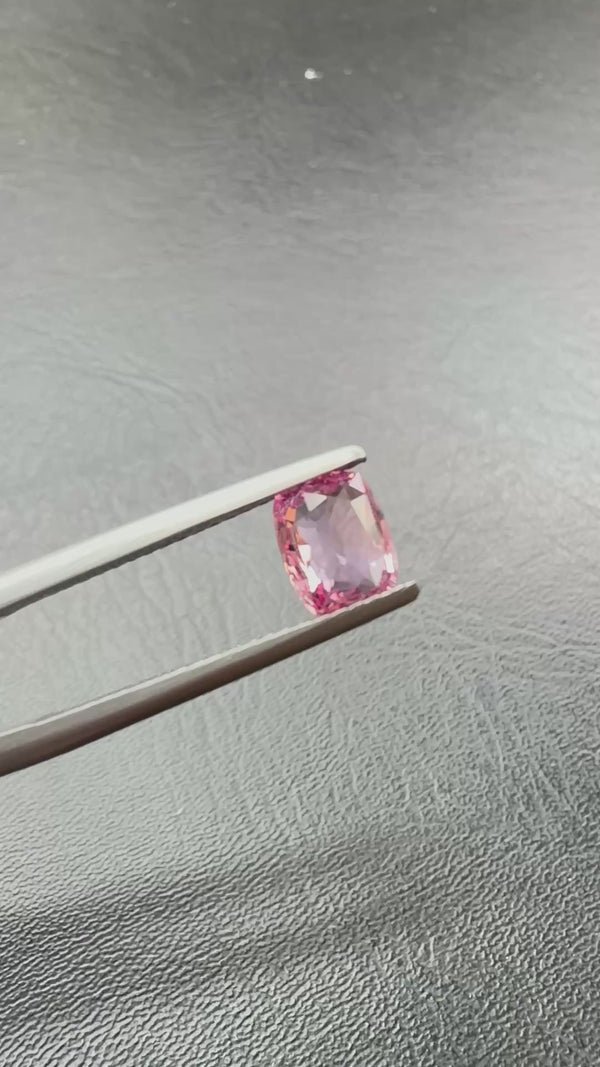 1.05ct Cushion Pink Sapphire