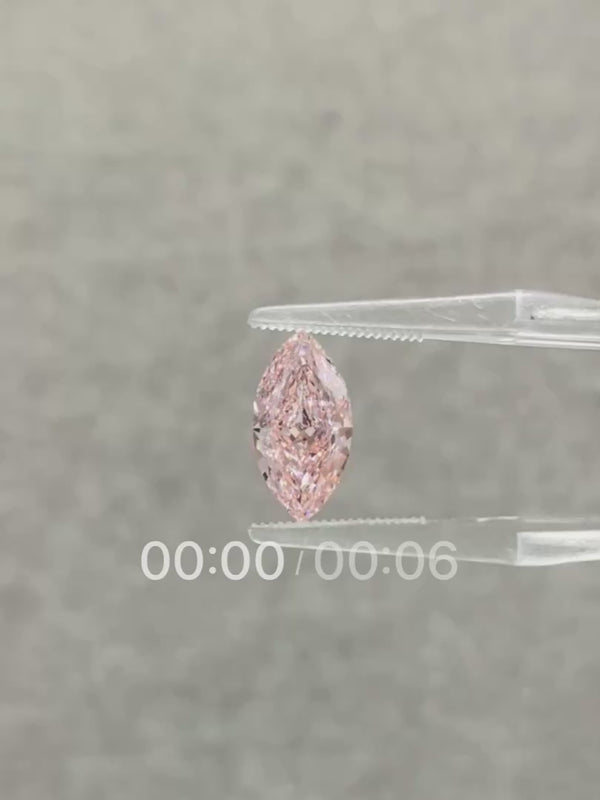 2.55ct Marquise Pink Diamond