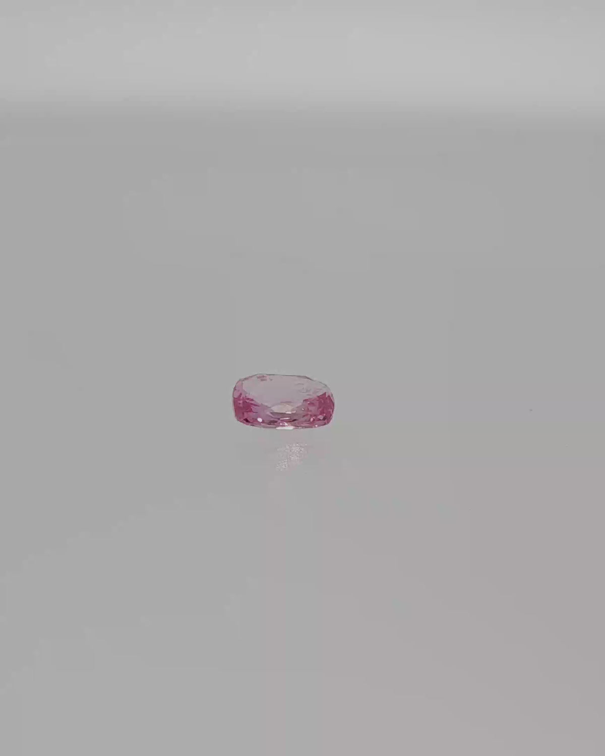 Natural 1.05ct Cushion Pink Sapphire, video
