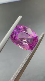 Natural 3.30ct Cushion Pink Sapphire, video