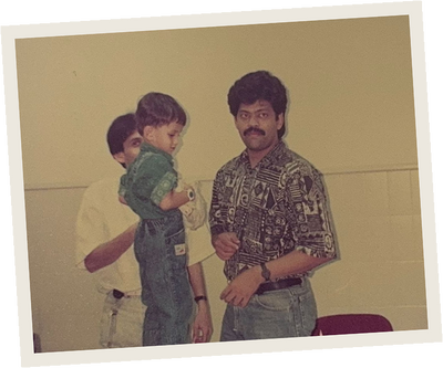 Smiro family photo, 1985